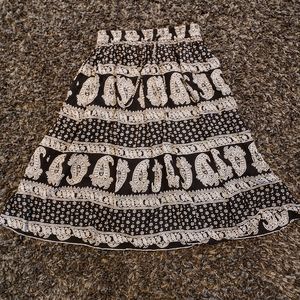 Paisley skirt
